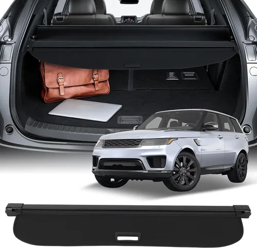 Vista 10 de SCITOO Cubierta de carga 2022-2024 para Jeep Grand Cherokee, accesorios retráctiles para maletero trasero, antimiradas, cubierta de seguridad