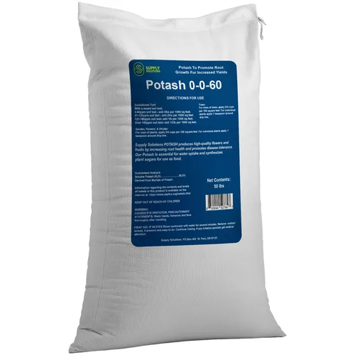 Vista 9 de Supply Solutions Muriate of Potash 0-0-60 Fertilizante, fertilizante de alto potasio, potasio, alimento ideal para plantas y potasa para plantas