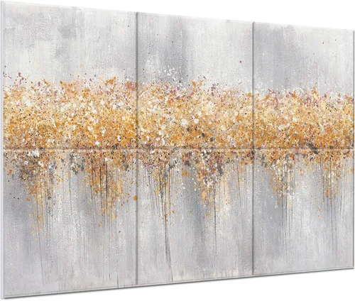 Vista 29 de JBER Paneles acústicos artísticos, paneles de pared acústicos de 72 x 48 pulgadas, arte de pared absorbente de sonido, paneles acústicos