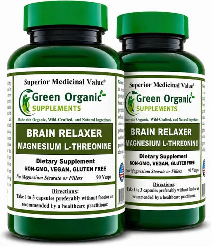 Vista 8 de Green Organic Supplements Magnesio L-treonina 90 VCaps