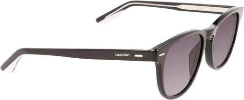 Vista 8 de Calvin Klein CK22515S - Lentes de sol redondos, color negro, talla única, Negro