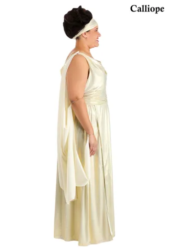 Vista 25 de Disfraz de Muses de Hércules Disney para Mujer Talla Plus Multicolor