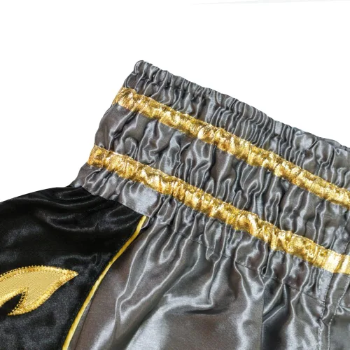 Vista 3 de SIAMKICK Pantalones cortos clásicos de Muay Thai para hombres y mujeres, boxeo, kickboxing, alto grado, artes marciales mixtas, ropa de entrenamiento