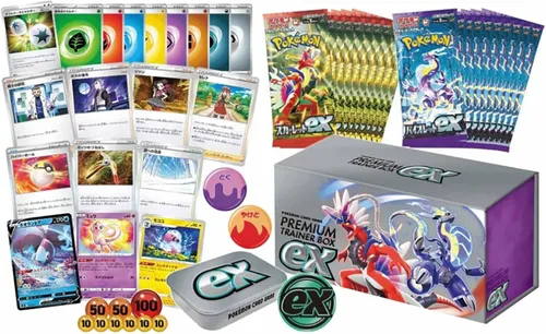 Vista 2 de Pokemon - Juego de cartas Scarlet & Violet Premium Trainer Box ex Japanese