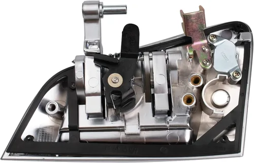 Vista 2 de Manija de puerta exterior delantera izquierda plateada para el lado del conductor compatible con Nissan 370Z 2009-2017