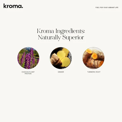 Vista 6 de Kroma - Caldo de hueso de pollo de 24 quilates, mezcla de polvo sin lácteos y gluten con colágeno, proteínas, cúrcuma, jengibre, 7 paquetes + caldo