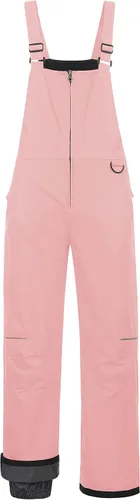Vista 15 de CREATMO US Baberos de Nieve para Niñas Pantalones de Esquí para Niños Impermeables con Aislamiento Petos de Invierno Negro