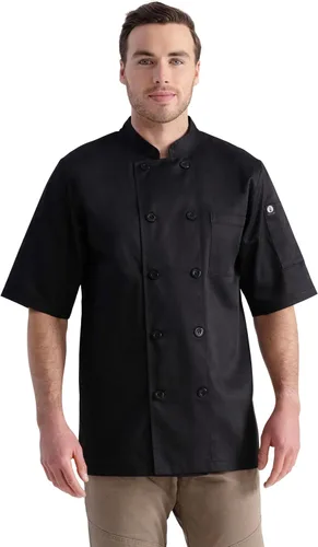 Vista 5 de Chef Works Chaqueta de Chef Unisex Volnay Blanco