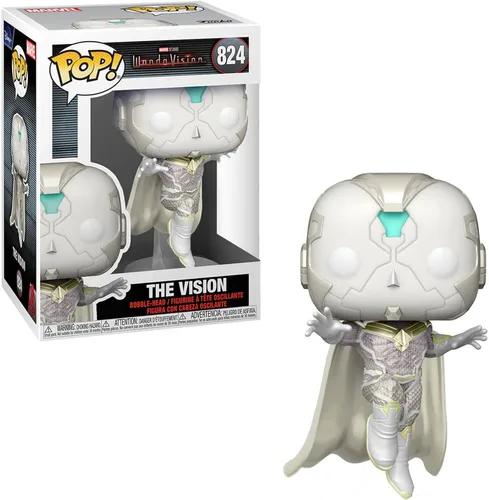 Vista 2 de Funko Pop WandaVision The Vision Glow in the Dark Edición especial