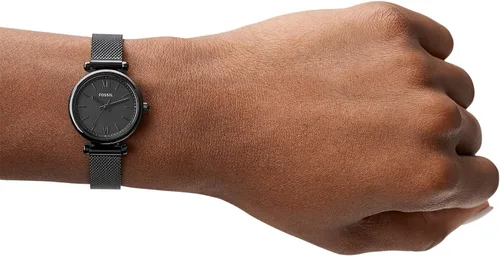 Vista 4 de Fossil Carlie Mini Reloj casual de cuarzo de acero inoxidable para mujer