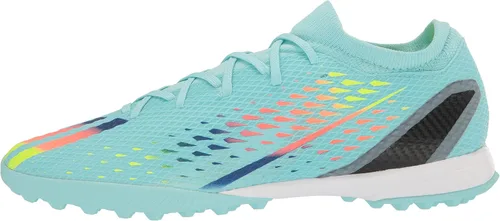 Vista 8 de adidas Tenis de fútbol unisex para adultos X Speedportal.3 Turf, Team Shock Pink 2Zero MetalicCore Black