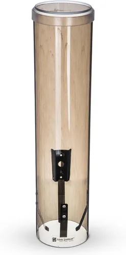 Vista 8 de San Jamar C3165BK Med Pull WTR - Taza, color negro