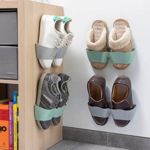 Vista 2 de Zapateros Adhesivos Shohold InnovaGoods Pack de 4 uds