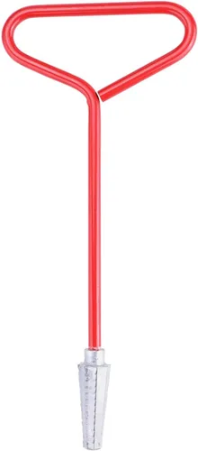 Vista 3 de NDS SW-0500-C - Llave de punta de 1/2 y 3/4 pulgadas, color rojo