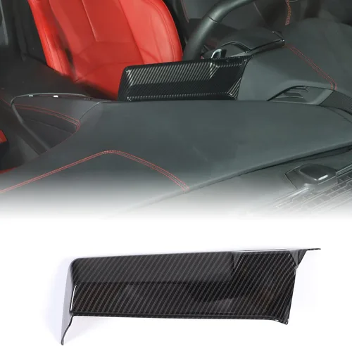 Vista 6 de CHEAYAR Marco de Decoración y Cubierta de Remate Compatible con Interruptor de Elevación de Ventana para Chevrolet Corvette C8 2020-2023