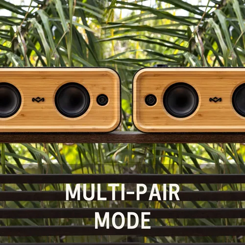 Vista 6 de House of Marley Get Together 2 XL: Altavoz portátil para fiestas con conectividad Bluetooth inalámbrica, 20 horas de tiempo de reproducción