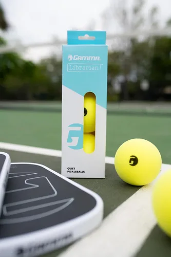 Vista 10 de Gamma Librarian Foam Quiet Pickleball Balls – Low-Noise Practice Balls with True Bounce on Any Surface – Foam Pickleballs Available in 48 Box, 3