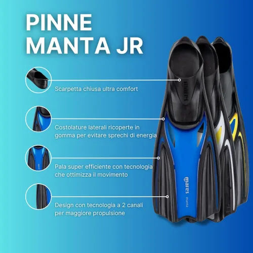 Vista 5 de Mares Aletas unisex para adultos Manta Amarillo