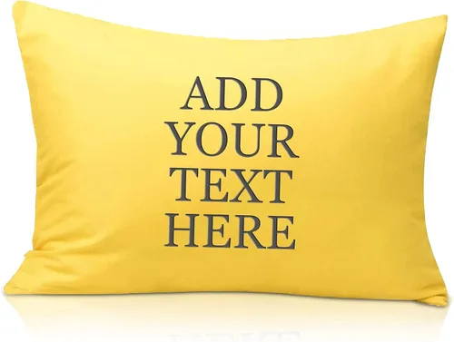 Vista 23 de Fundas de almohada personalizadas para niños pequeños de 13 x 18 pulgadas, funda de almohada de microfibra cepillada súper suave y acogedora