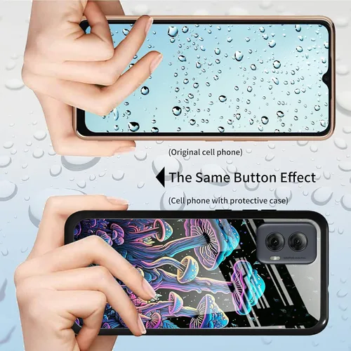 Vista 84 de Funda para Motorola Moto G Stylus 5G 2021 de vidrio templado, funda negra con diseño de mujer negra africana para mujeres y hombres, antiarañazos, a