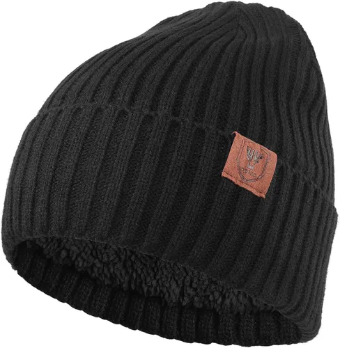 Vista 14 de OZERO Gorro de Punto de Invierno, Gorro Térmico Grueso de Forro Polar para Hombres y Mujeres