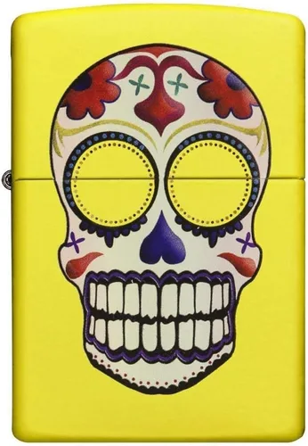 Vista 2 de Encendedor Zippo del Día de los Muertos