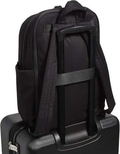 Vista 5 de Vera Bradley Mochila grande de algodón para mujer, Negro