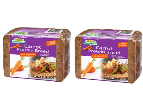 Vista 13 de Mestemacher Pan de Grano Entero (Fitness, 17.6 oz, paquete de 2)