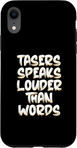 Vista 9 de Funda eléctrica para iPhone 12 mini Tasers Speak Louder Than Words