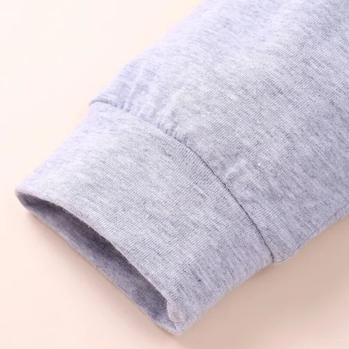 Vista 4 de Camisetas de manga larga para niños pequeños, camisetas de algodón con gráfico de excavadora