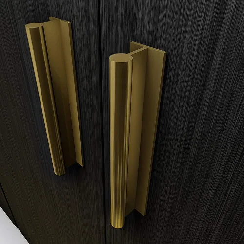Vista 3 de HRX - Manija de puerta autoadhesiva para puerta, fácil de instalar, sin tornillos, despegar y pegar en vidrio, madera, metal, plástico, perilla