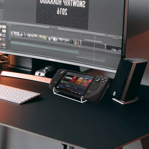 Vista 8 de CaSZLUTION Base de soporte para Steam DeckROG Ally, soporte de acrílico compatible con Nintendo SwitchSwitch LiteSwitch OLED consola