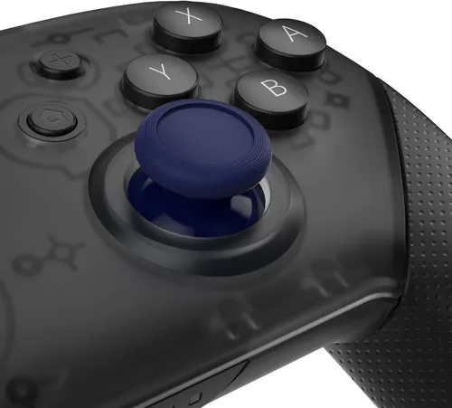 Vista 2 de eXtremeRate Midnight Blue Replacement 3D Joystick Thumbsticks, Analog Thumb Sticks with Cross Screwdriver for Nintendo Switch Pro Controller