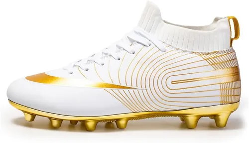 Vista 2 de Zapatos de fútbol para hombre, zapatos de fútbol para exteriores, botas de fútbol juveniles, zapatos de fútbol para niños