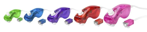 Vista 3 de Rock Candy Wii Control Stick - Blue