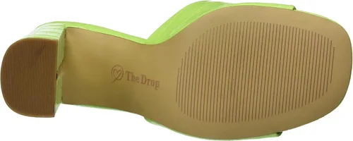 Vista 4 de The Drop Pattie - Sandalias de tacón de bloque para mujer