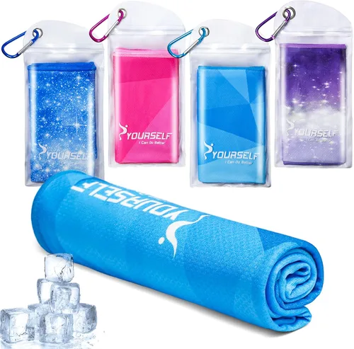 Vista 17 de Toalla refrigerante Syourself para un alivio instantáneo: toalla refrescante de 40 pulgadas x 12 pulgadas para jugar bolos o hacer ejercicio o yoga