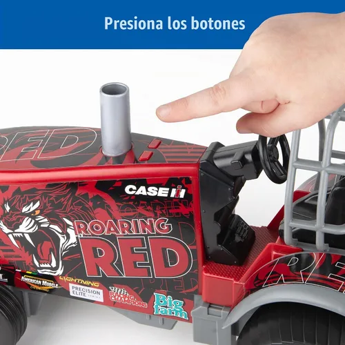 Vista 3 de ERTL 1/16 Big Farm Case IH Barn Buster Tirando Tractor 47465
