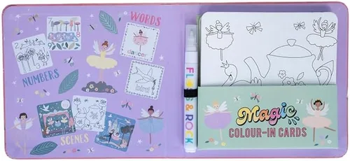 Vista 3 de Floss & Rock Kit de bolígrafo y tarjetas de agua para mascotas (encantado)