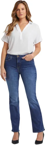 Vista 2 de NYDJ Barbara - Pantalones de mezclilla para mujer con ajuste Bootcut