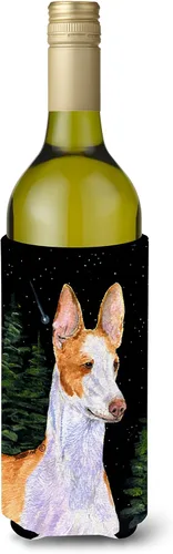 Vista 212 de Caroline's Treasures SS8447CC Starry Night English Bulldog - Enfriador para latas o botellas, lavable, funda plegable con aislamiento para bebidas