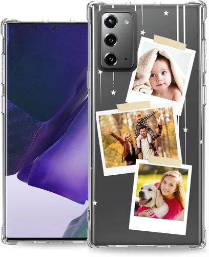 Vista 11 de Funda de teléfono personalizada para Samsung Galaxy Note 20 Ultra Photo Text, Personalizada para añadir tu nombre de imagen, Note20 Funda con bolsa