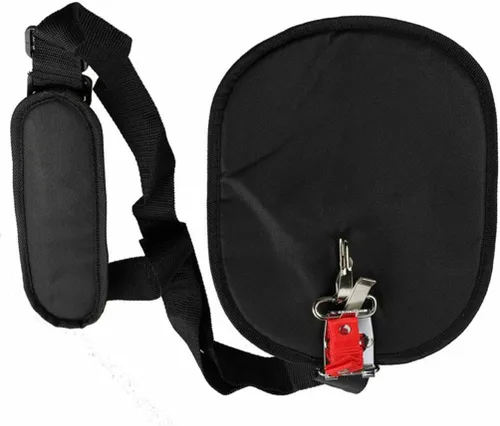 Vista 6 de Weed Eater Strap Weedeater Arnés – Recortadora de cuerda universal para un solo hombro – Protector de brazo de hombro – Arnés ajustable para césped