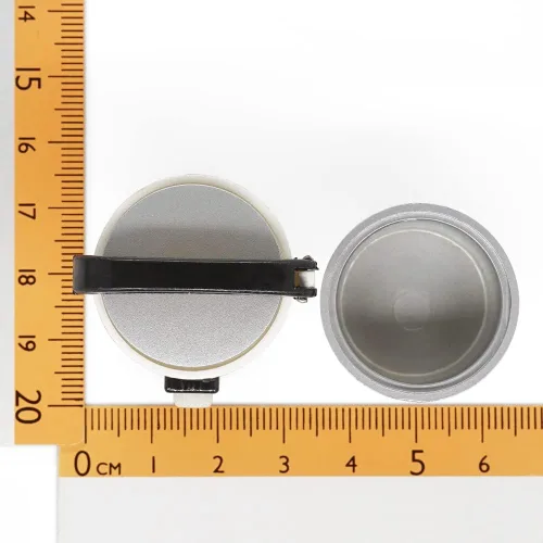 Vista 4 de Odoria 1/12 - Arrocera en miniatura para casa de muñecas, accesorios de cocina, color blanco