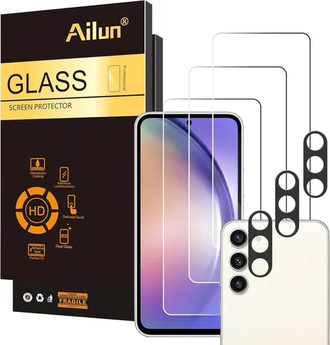 Vista 16 de Ailun - Protector de pantalla de privacidad y protector de lente de cámara para Galaxy S25 Edge