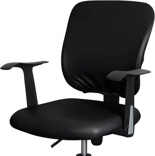 Vista 10 de XNN Funda para silla de oficina de computadora, fundas universales elásticas para sillas giratorias (A)