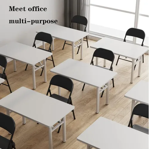 Vista 4 de Sillas plegables muebles simple metal silla de conferencias casero restaurante comedor silla oficina ordenador silla
