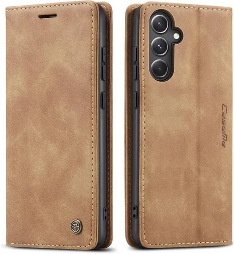 Vista 22 de Funda tipo cartera compatible con Samsung Galaxy S23, de piel sintética, con función atril y tarjetero para Galaxy S23 5G de 6.1 pulgadas (negro)