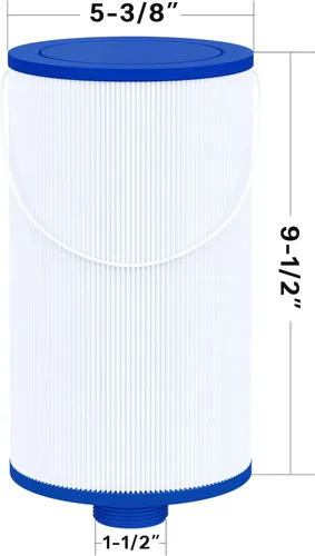 Vista 4 de Cryspool® Filtro 2402 compatible con Watkins 303279, FC-2402, filtro de flujo libre y Lifesmart para bañera de hidromasaje, cartucho de filtro