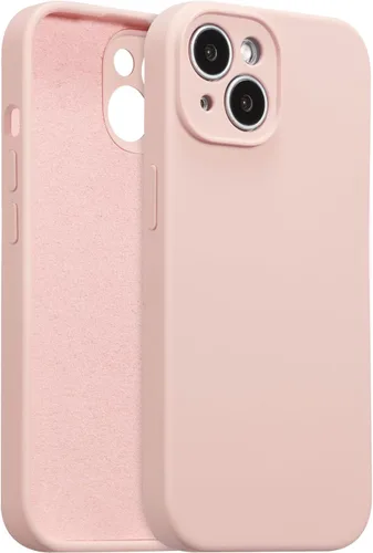 Vista 39 de Funda de silicona para iPhone Air, con [protección completa de la cámara] [forro de microfibra suave antiarañazos], funda de silicona líquida ultra